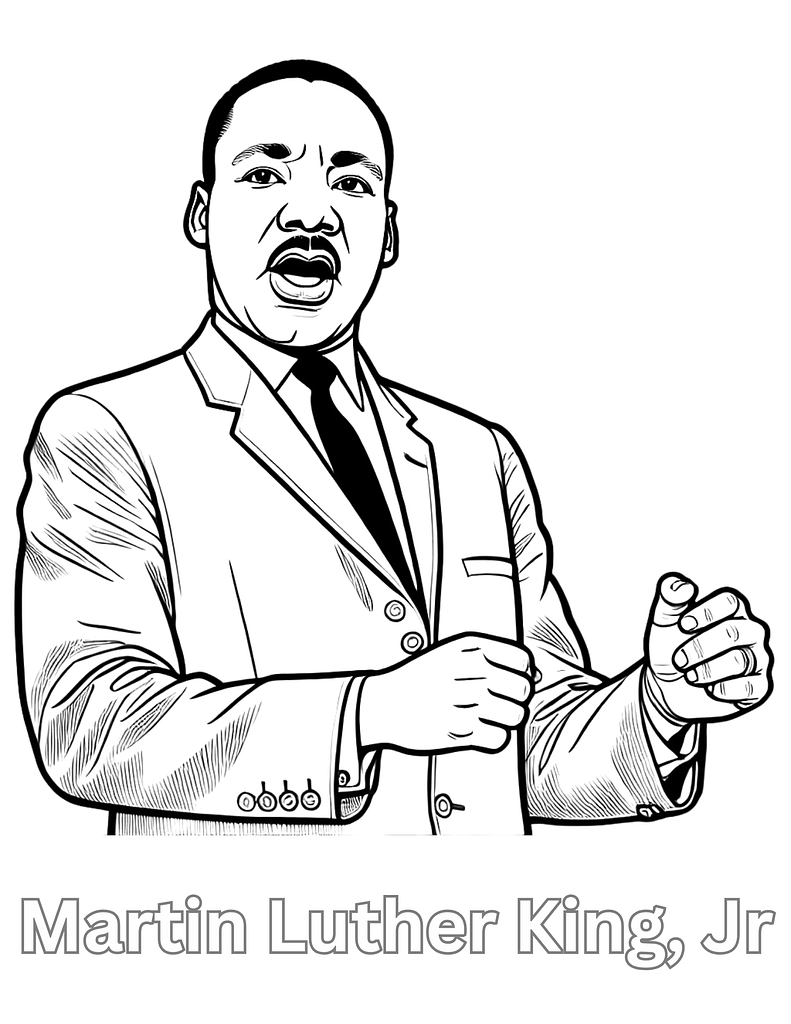 Martin Luther King Jr. speaking during the civil rights movement